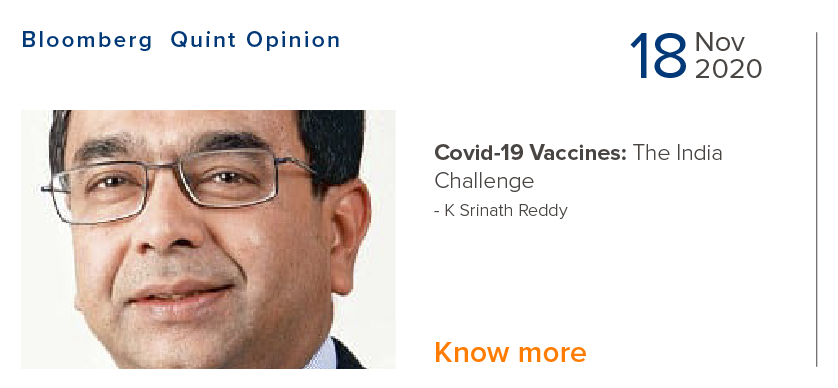 COVID-19 Vaccines: The India Challenge - K.Srinath Reddy